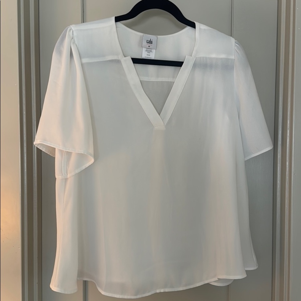 White Cabi Blouse